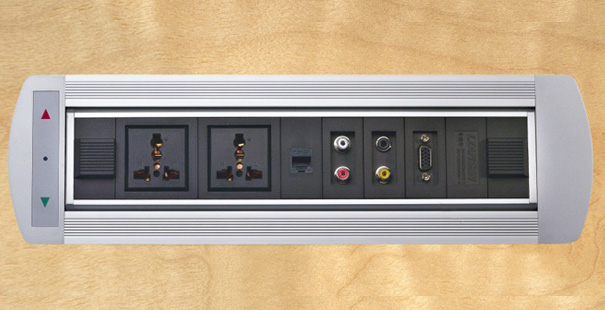 Rotation Electrical Desktop Socket