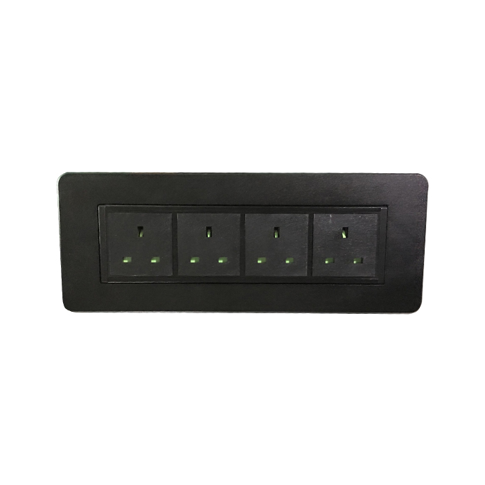 manual flip socket for office desk furniture