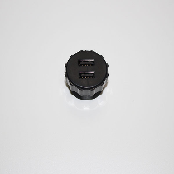 Round dual sofa USB charger socket desktop usb outlet